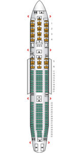 Arik to use Kingfisher A340-500 interiors and seating – Bangalore Aviation