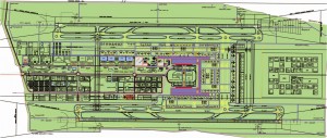 Original BIAL master plan for the year 2040 as presented in 2007.