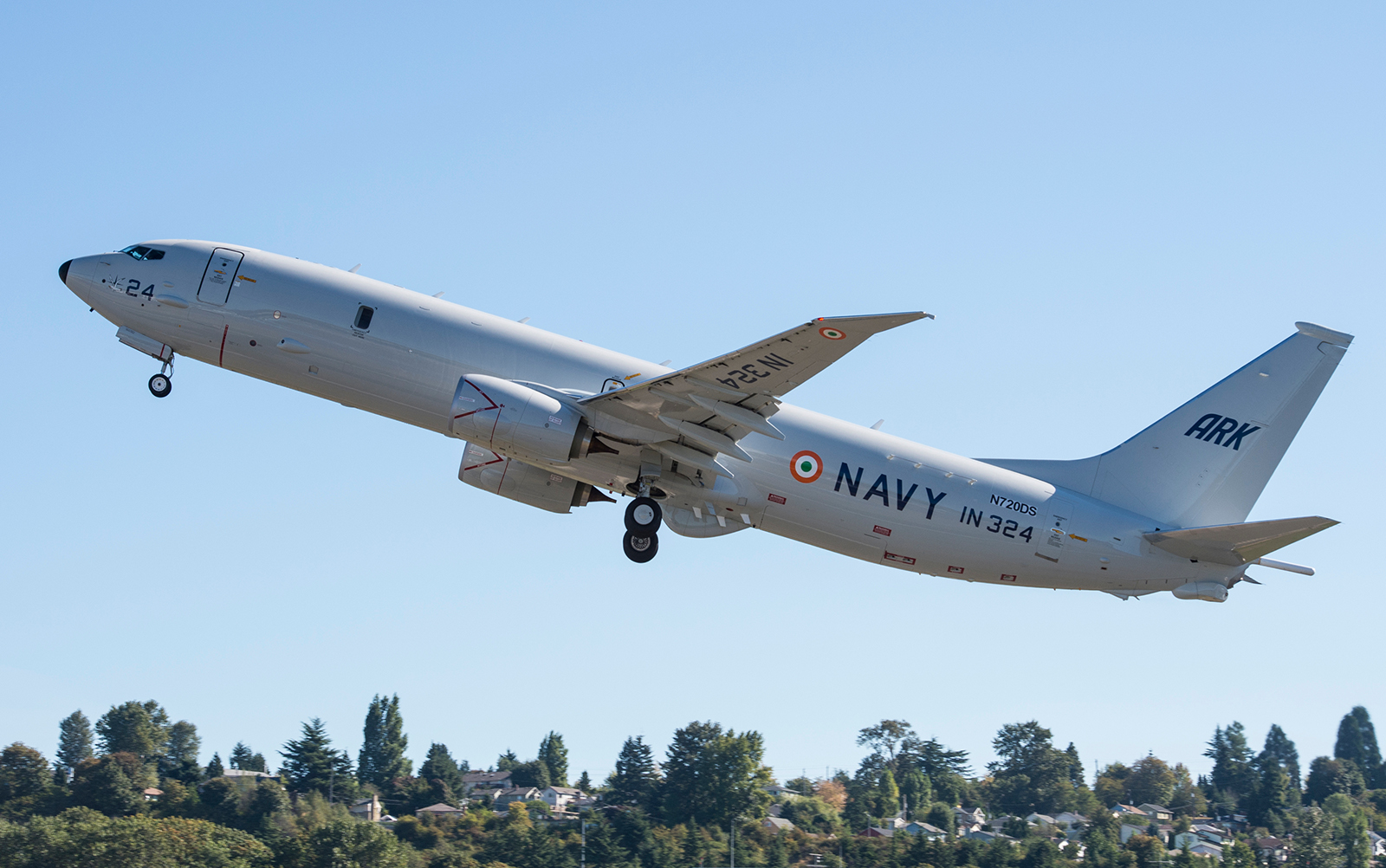 Indian Navy takes delivery of it’s fifth Boeing P-8I – Bangalore Aviation