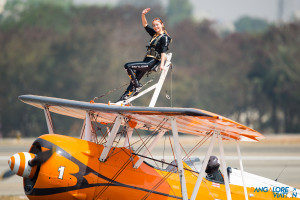 One of the Breitling Wing Walkers.