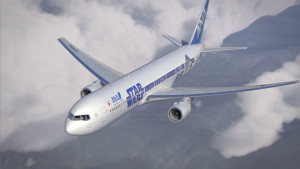 Star Wars™ ANA Jet Boeing 767-300. ANA Image.