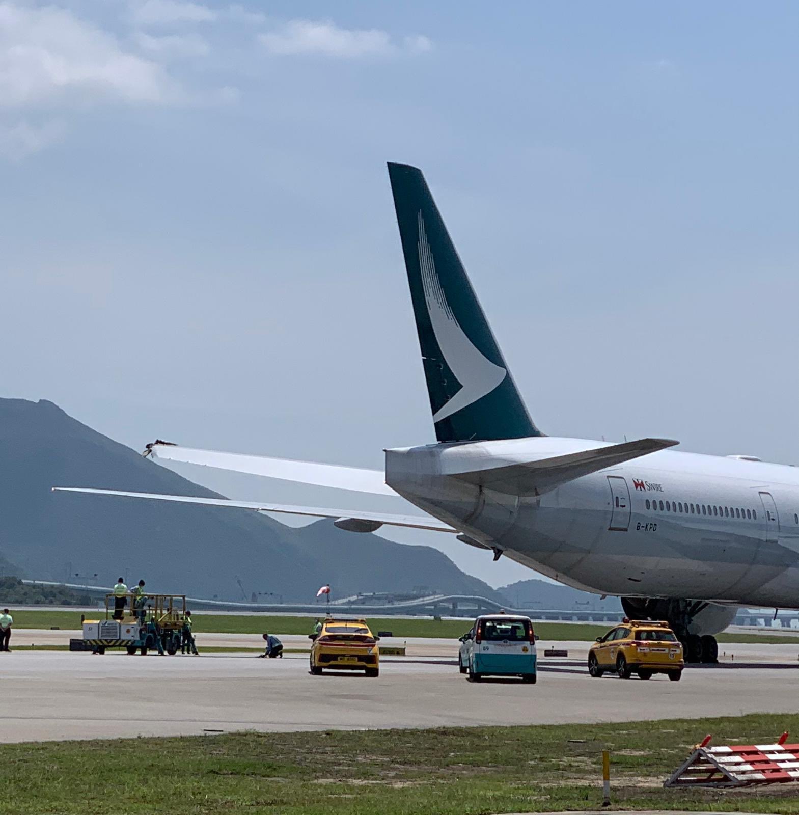 Cathay Pacific A350 collides with 777 at Hong Kong – Bangalore Aviation